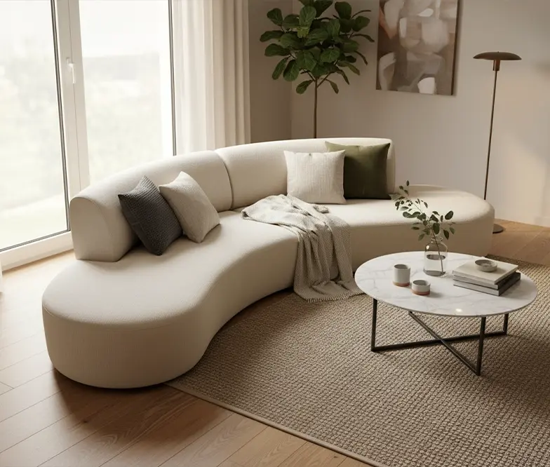 Luna Curve Modular Sofa
