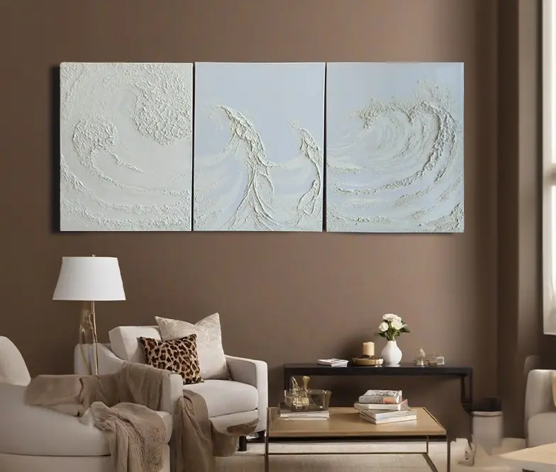 Triptych Tidal Elegance