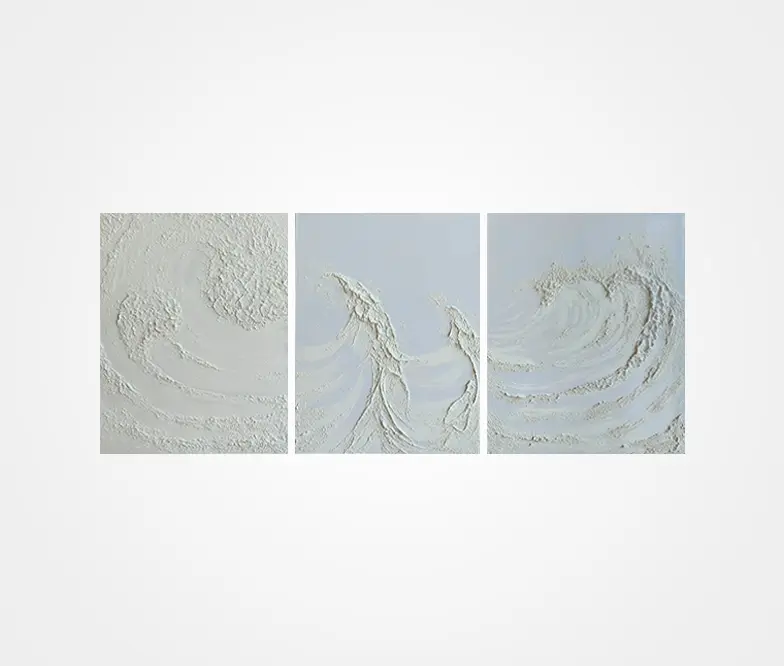 Triptych Tidal Elegance