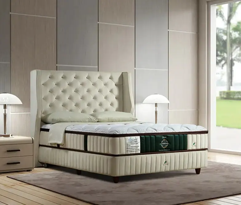 Getha Compass Green King Size Mattress Ultra-Plush Support in EMF Shielding Fabric – FRWD Furniture Malaysia