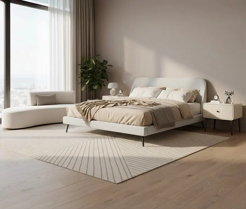 Yale with Luna Chaise and Nel Bedside Tables