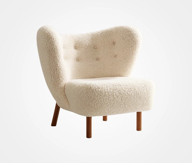 Thierry Accent Chair in Fleece – FRWD Furniture Malaysia