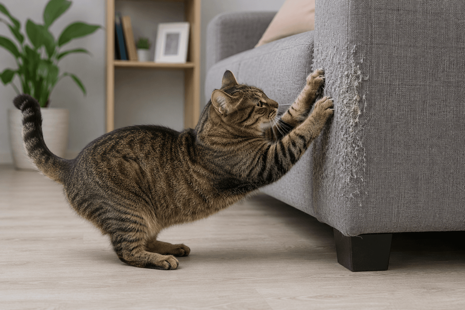 5 Cara Elakkan Kucing Cakar Sofa (+ Pilihan Sofa Anti Cakar Kucing 2026)