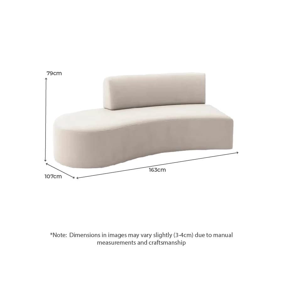 Luna Chaise Curve