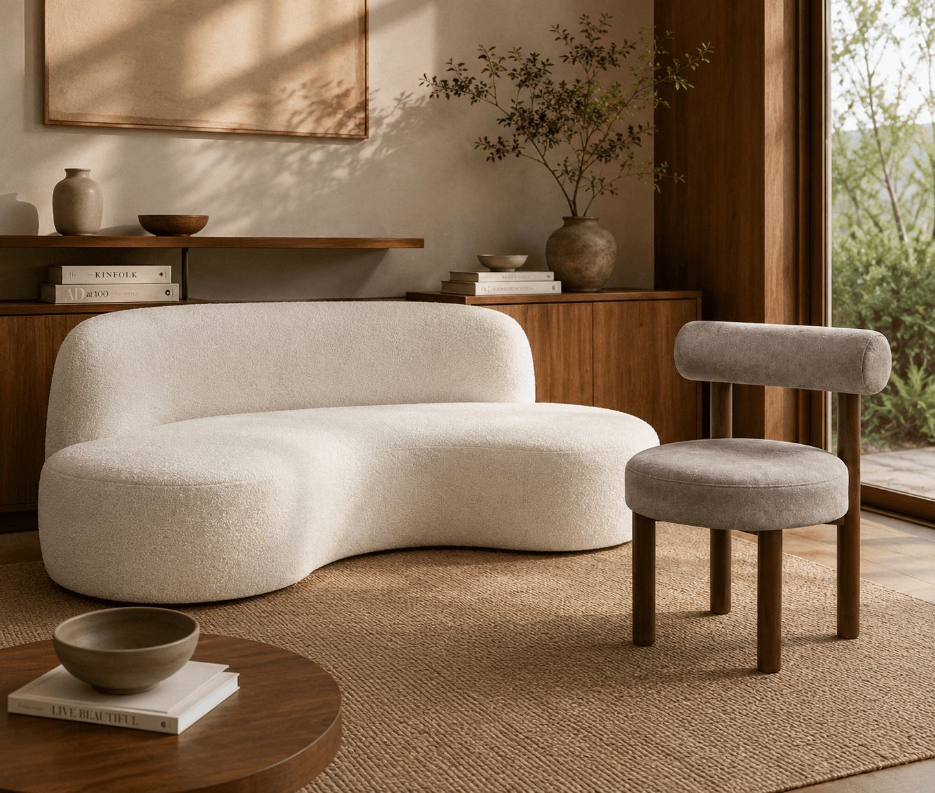 Chestnut 3 Seater with Natura Accent Chair