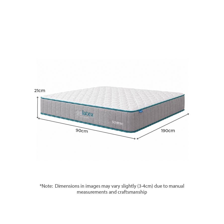 Sommni GoLatex dimensions