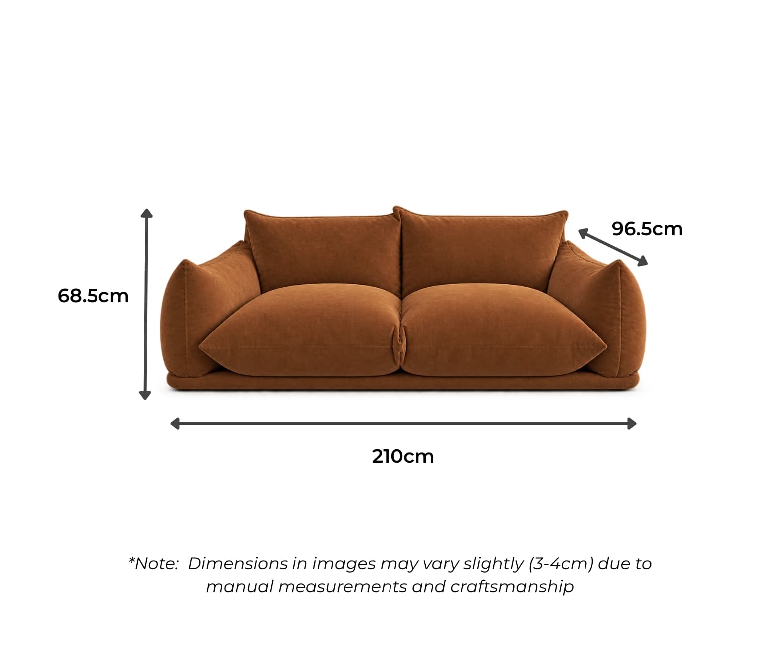 Camille dimensions